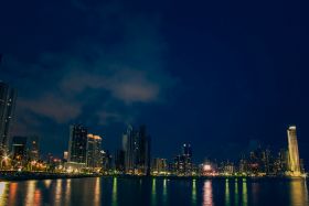 Panama City, Panama skyline at night – Best Places In The World To Retire – International Living